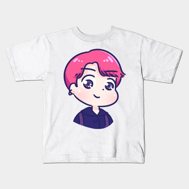 Jungkook fake love Kids T-Shirt by Oricca